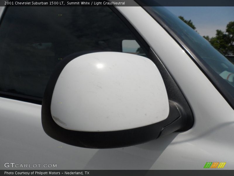 Summit White / Light Gray/Neutral 2001 Chevrolet Suburban 1500 LT