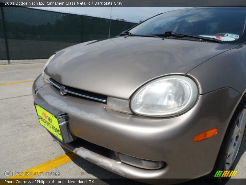 Cinnamon Glaze Metallic / Dark Slate Gray 2001 Dodge Neon ES