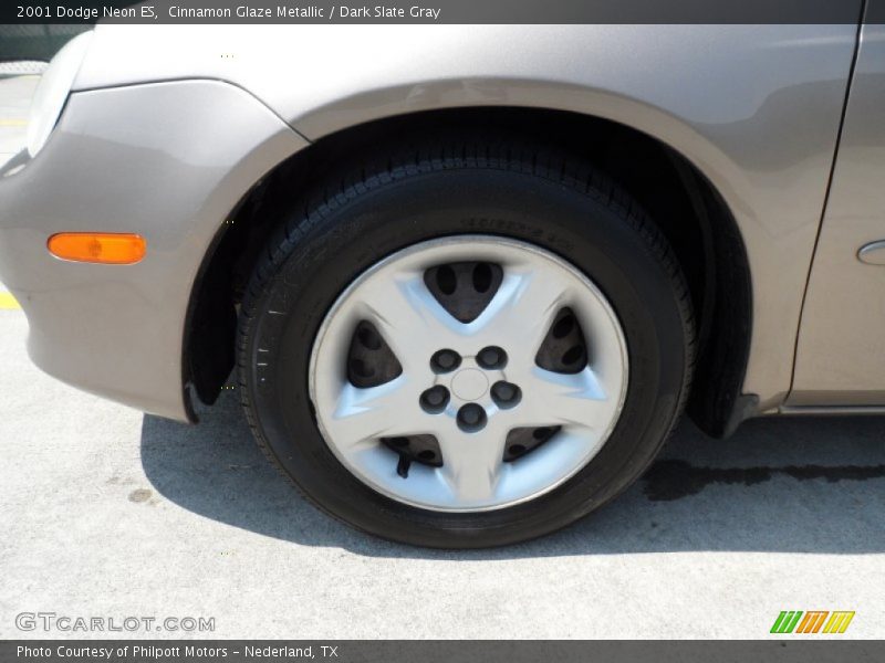 Cinnamon Glaze Metallic / Dark Slate Gray 2001 Dodge Neon ES