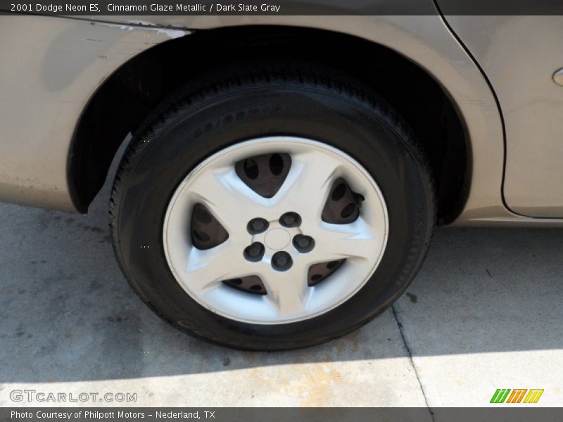 Cinnamon Glaze Metallic / Dark Slate Gray 2001 Dodge Neon ES