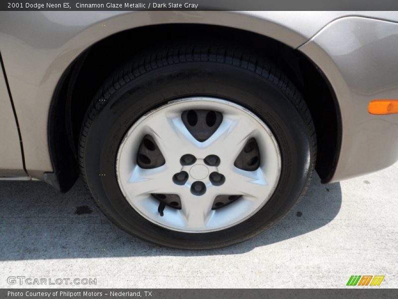 Cinnamon Glaze Metallic / Dark Slate Gray 2001 Dodge Neon ES