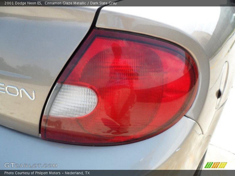 Cinnamon Glaze Metallic / Dark Slate Gray 2001 Dodge Neon ES