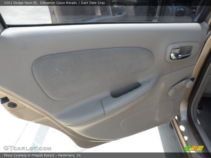 Cinnamon Glaze Metallic / Dark Slate Gray 2001 Dodge Neon ES
