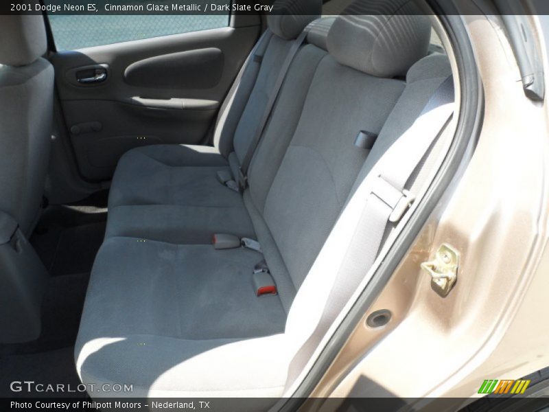 Cinnamon Glaze Metallic / Dark Slate Gray 2001 Dodge Neon ES