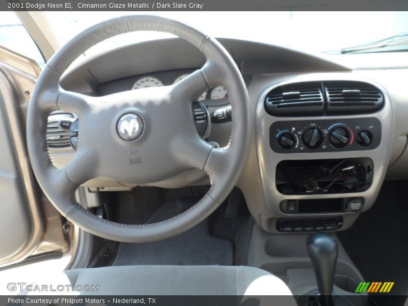 Cinnamon Glaze Metallic / Dark Slate Gray 2001 Dodge Neon ES