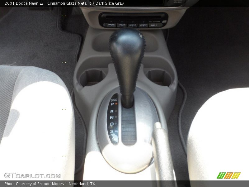 Cinnamon Glaze Metallic / Dark Slate Gray 2001 Dodge Neon ES
