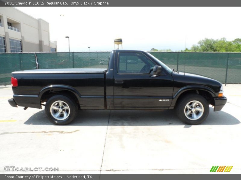 Onyx Black / Graphite 2001 Chevrolet S10 LS Regular Cab