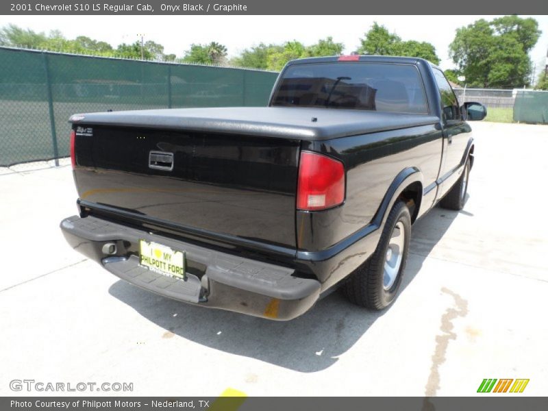 Onyx Black / Graphite 2001 Chevrolet S10 LS Regular Cab