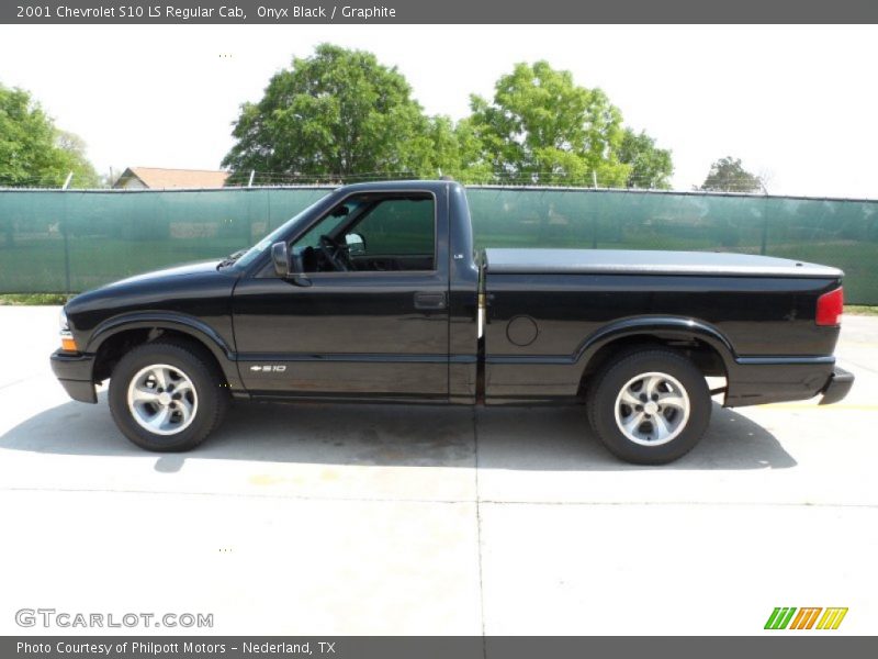 Onyx Black / Graphite 2001 Chevrolet S10 LS Regular Cab