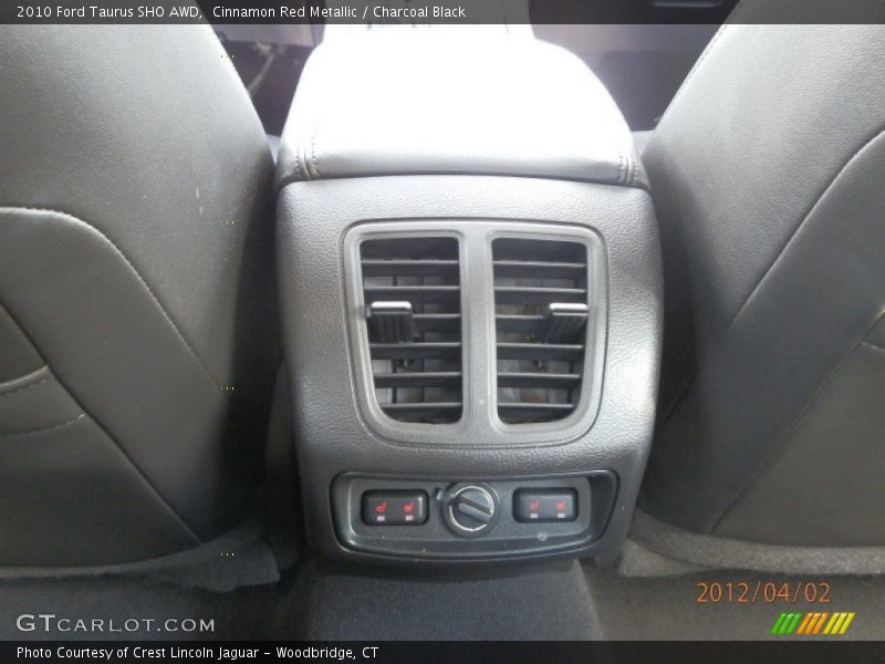 Cinnamon Red Metallic / Charcoal Black 2010 Ford Taurus SHO AWD