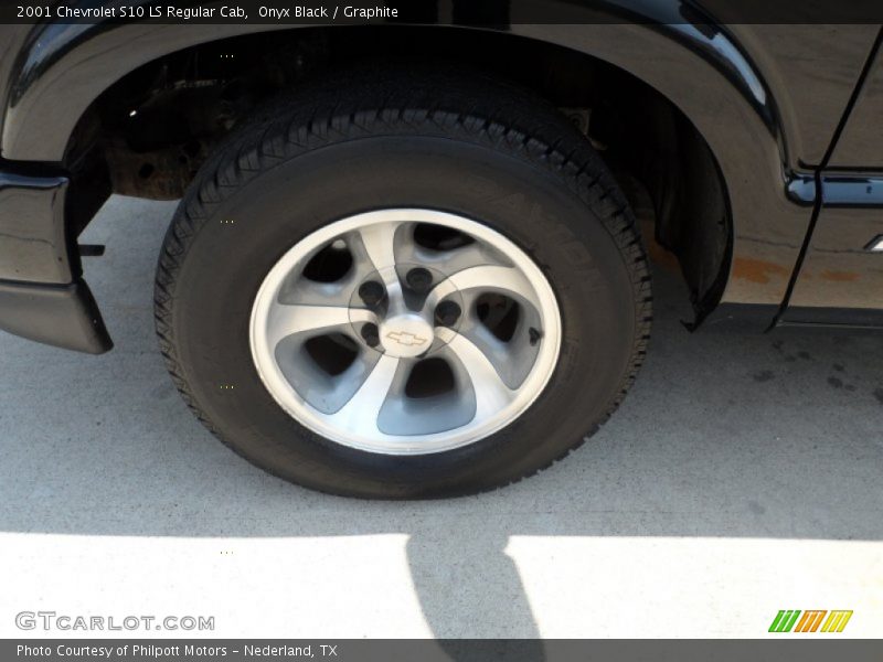 Onyx Black / Graphite 2001 Chevrolet S10 LS Regular Cab
