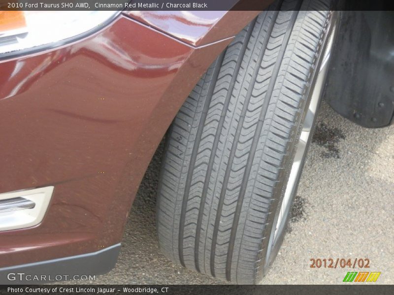 Cinnamon Red Metallic / Charcoal Black 2010 Ford Taurus SHO AWD