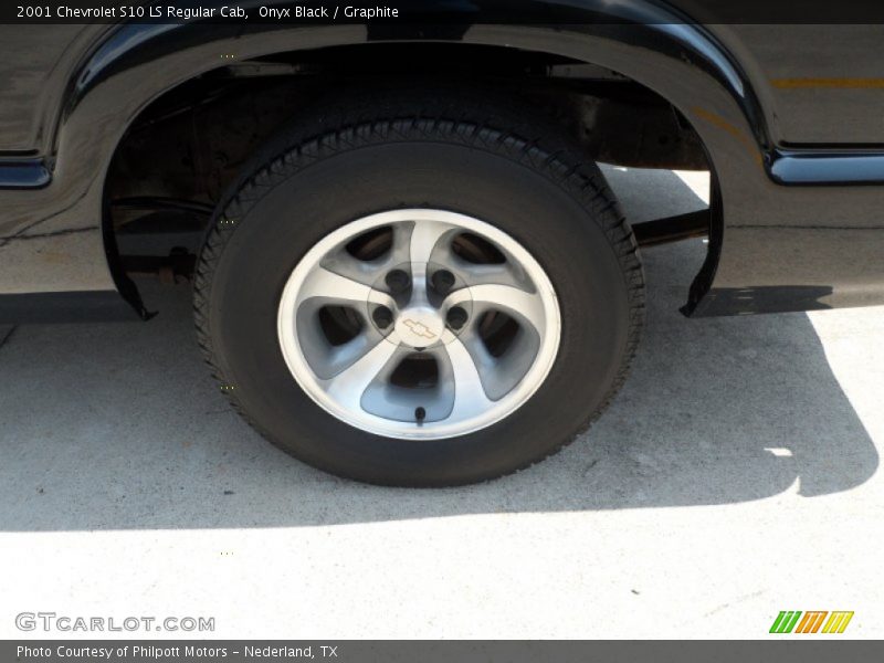 Onyx Black / Graphite 2001 Chevrolet S10 LS Regular Cab