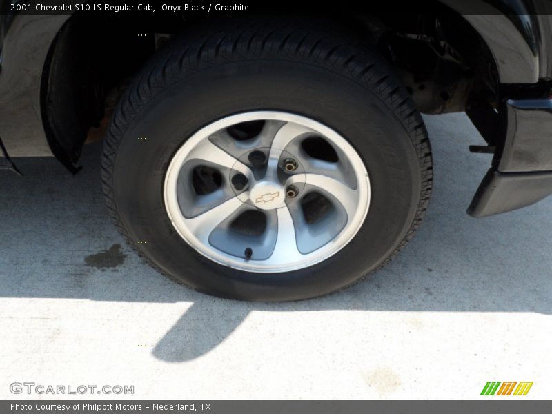 Onyx Black / Graphite 2001 Chevrolet S10 LS Regular Cab