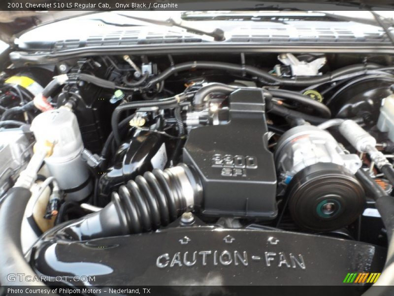 Onyx Black / Graphite 2001 Chevrolet S10 LS Regular Cab