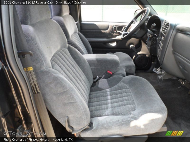 Onyx Black / Graphite 2001 Chevrolet S10 LS Regular Cab