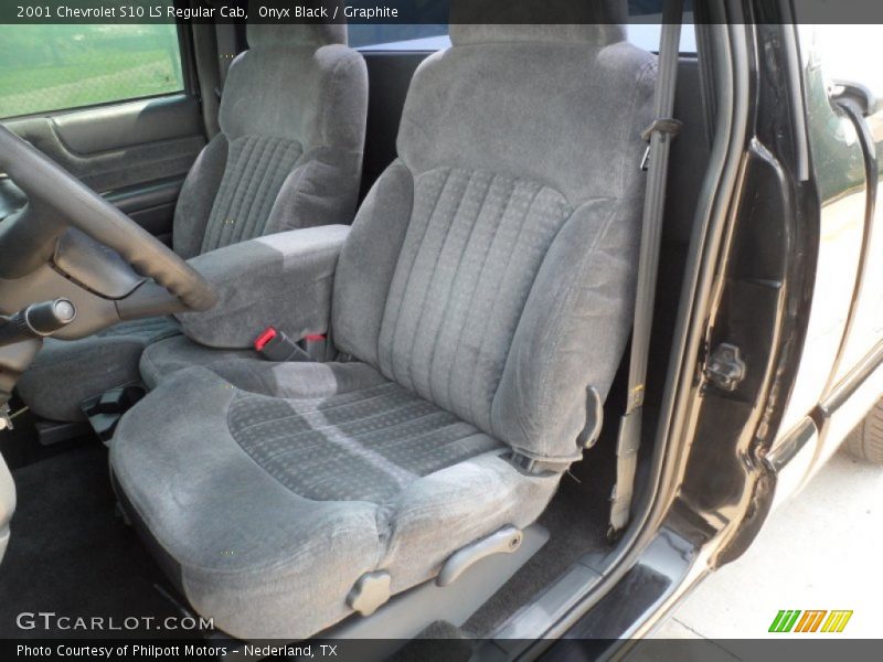 Onyx Black / Graphite 2001 Chevrolet S10 LS Regular Cab