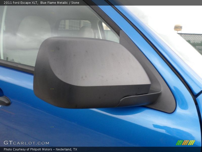 Blue Flame Metallic / Stone 2011 Ford Escape XLT
