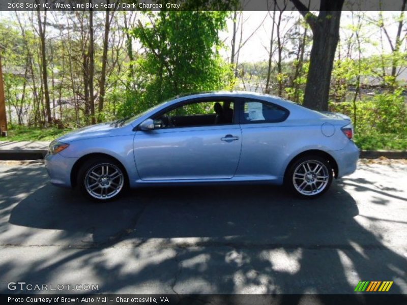 Wave Line Blue Pearl / Dark Charcoal Gray 2008 Scion tC