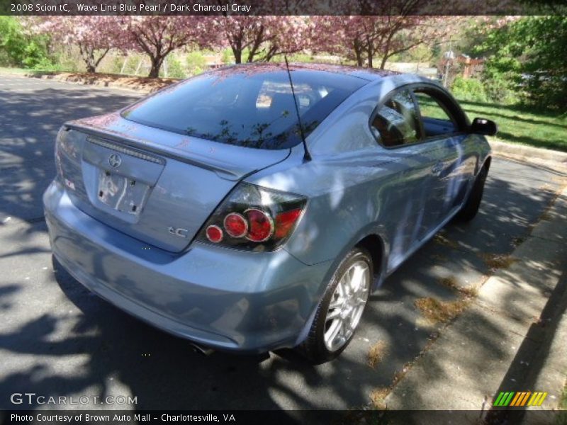 Wave Line Blue Pearl / Dark Charcoal Gray 2008 Scion tC