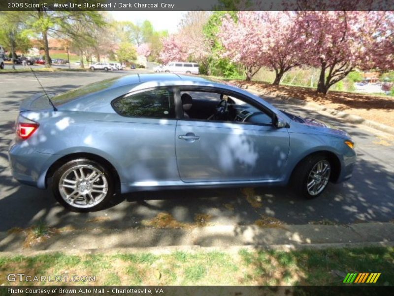 Wave Line Blue Pearl / Dark Charcoal Gray 2008 Scion tC