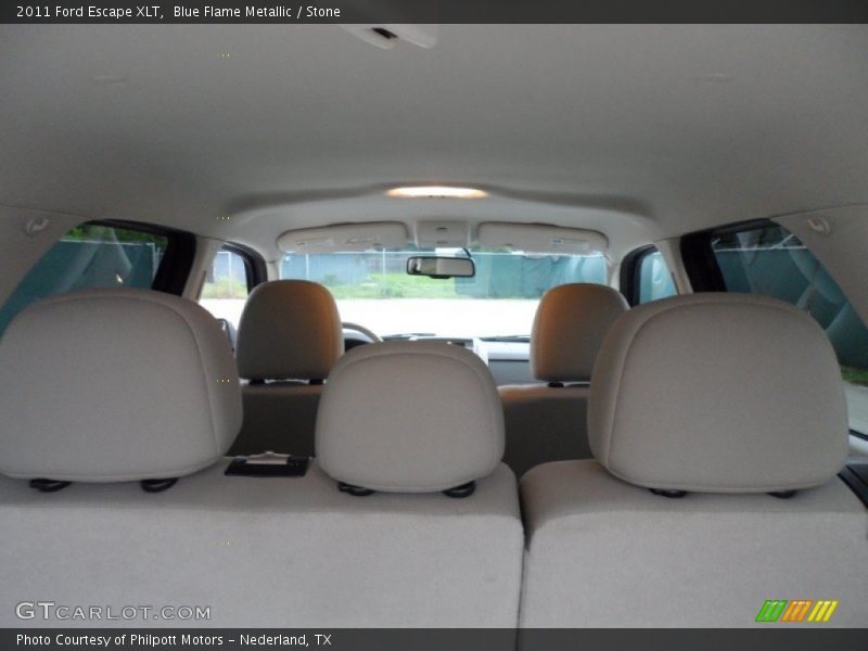 Blue Flame Metallic / Stone 2011 Ford Escape XLT