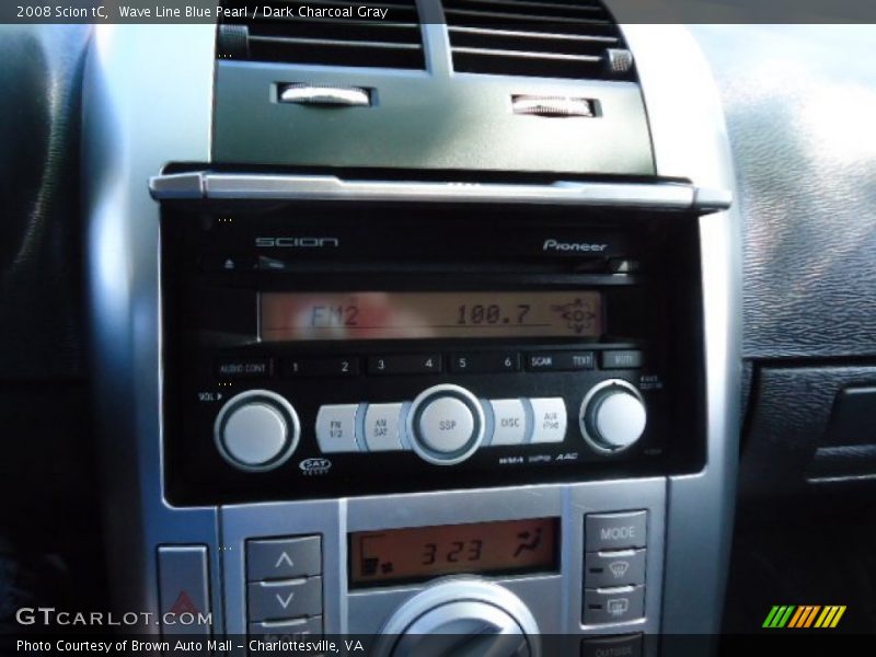 Wave Line Blue Pearl / Dark Charcoal Gray 2008 Scion tC
