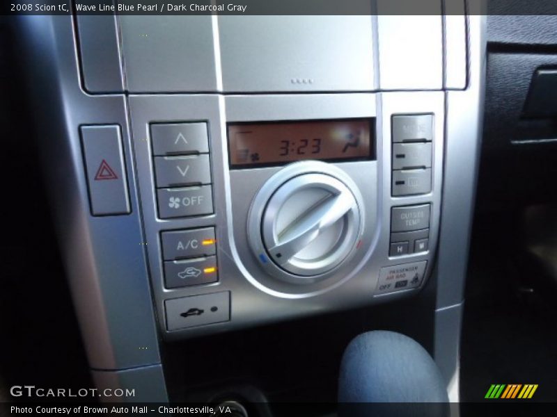 Wave Line Blue Pearl / Dark Charcoal Gray 2008 Scion tC