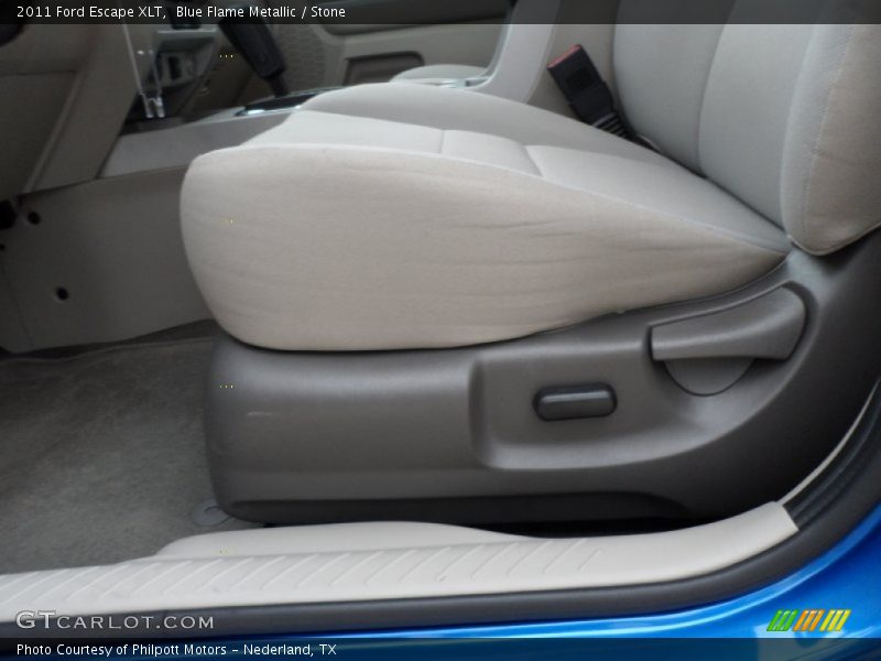 Blue Flame Metallic / Stone 2011 Ford Escape XLT