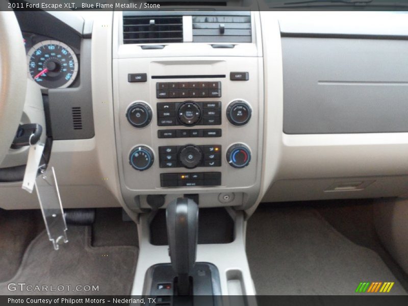 Blue Flame Metallic / Stone 2011 Ford Escape XLT