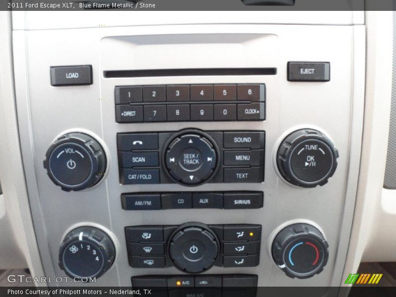Blue Flame Metallic / Stone 2011 Ford Escape XLT