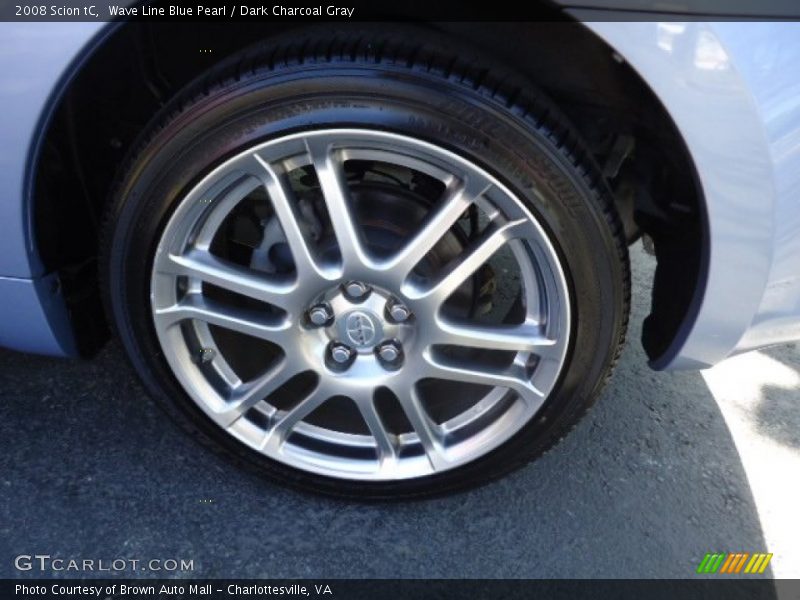 Wave Line Blue Pearl / Dark Charcoal Gray 2008 Scion tC