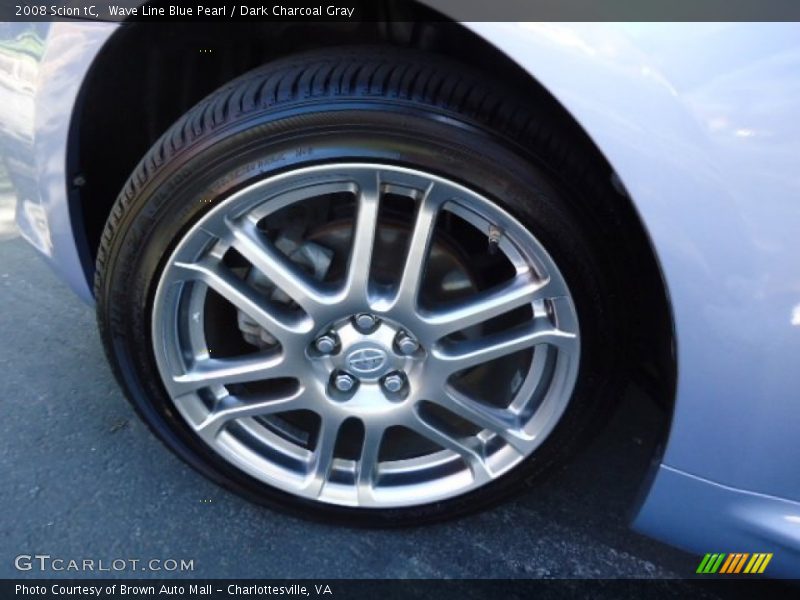 Wave Line Blue Pearl / Dark Charcoal Gray 2008 Scion tC