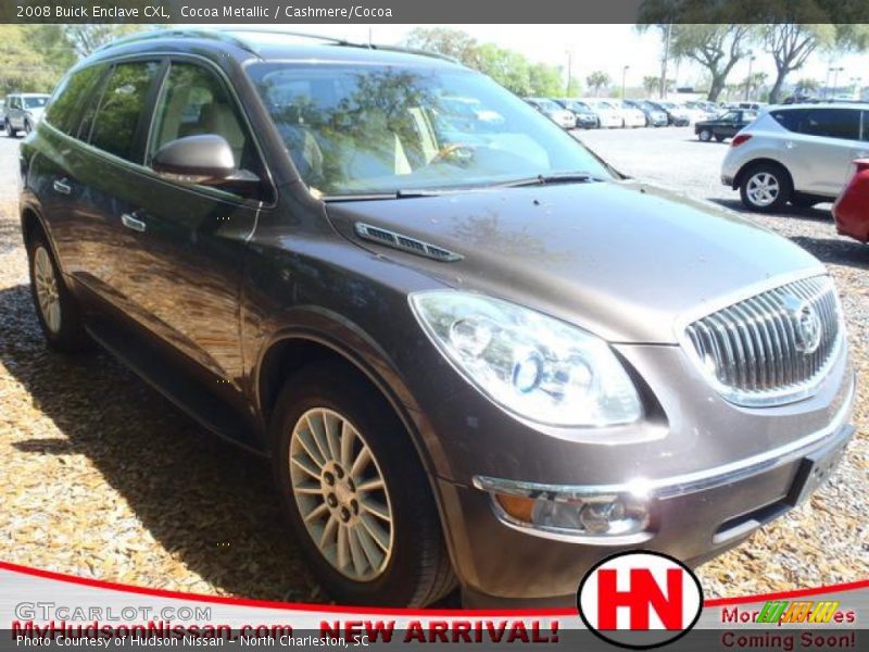 Cocoa Metallic / Cashmere/Cocoa 2008 Buick Enclave CXL