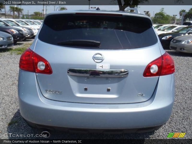 Frosted Steel / Black 2012 Nissan Rogue SL