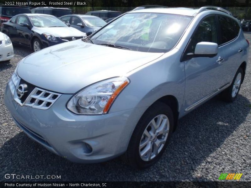 Frosted Steel / Black 2012 Nissan Rogue SL
