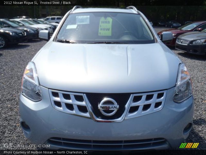 Frosted Steel / Black 2012 Nissan Rogue SL