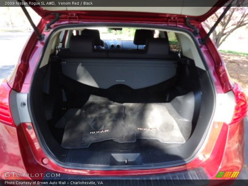 Venom Red / Black 2009 Nissan Rogue SL AWD