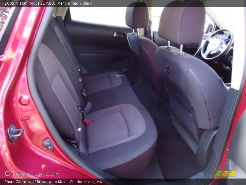 Venom Red / Black 2009 Nissan Rogue SL AWD