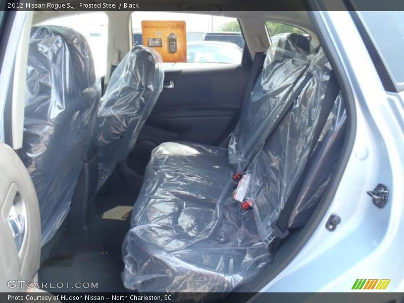 Frosted Steel / Black 2012 Nissan Rogue SL