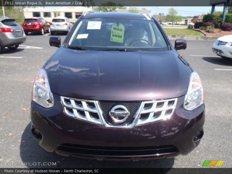 Black Amethyst / Gray 2012 Nissan Rogue SL