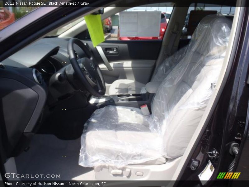 Black Amethyst / Gray 2012 Nissan Rogue SL