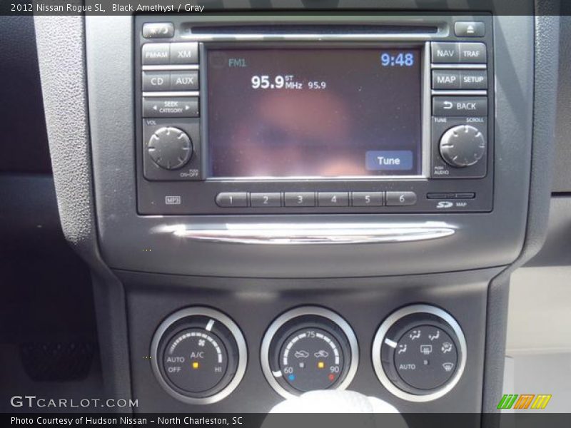 Black Amethyst / Gray 2012 Nissan Rogue SL