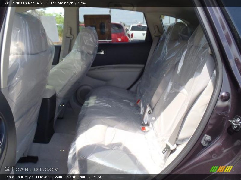 Black Amethyst / Gray 2012 Nissan Rogue SL