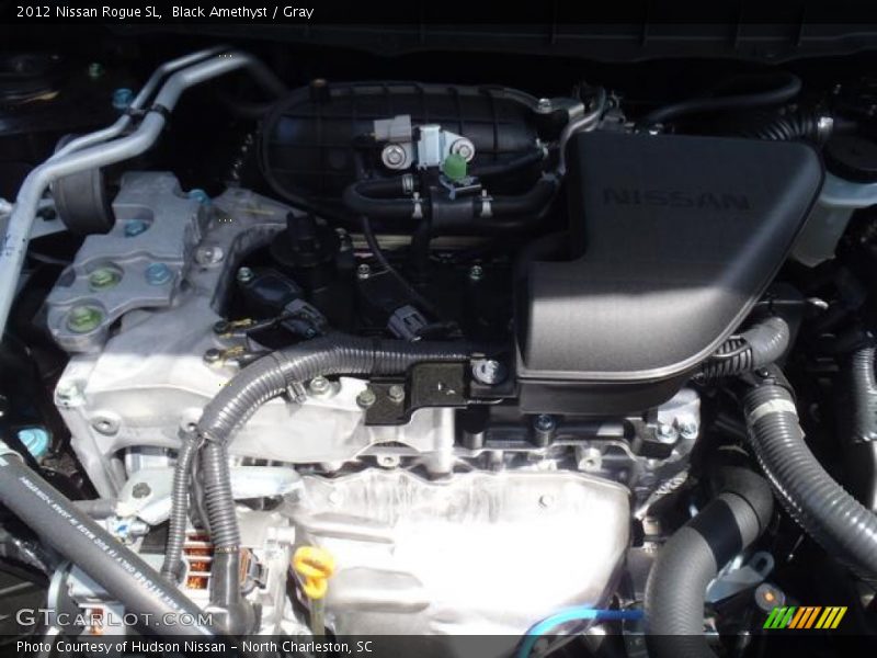 Black Amethyst / Gray 2012 Nissan Rogue SL