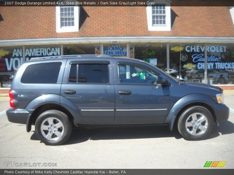 Steel Blue Metallic / Dark Slate Gray/Light Slate Gray 2007 Dodge Durango Limited 4x4