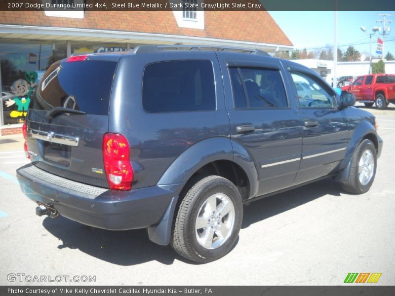 Steel Blue Metallic / Dark Slate Gray/Light Slate Gray 2007 Dodge Durango Limited 4x4