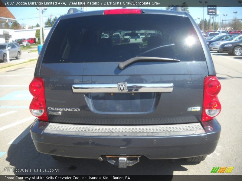 Steel Blue Metallic / Dark Slate Gray/Light Slate Gray 2007 Dodge Durango Limited 4x4