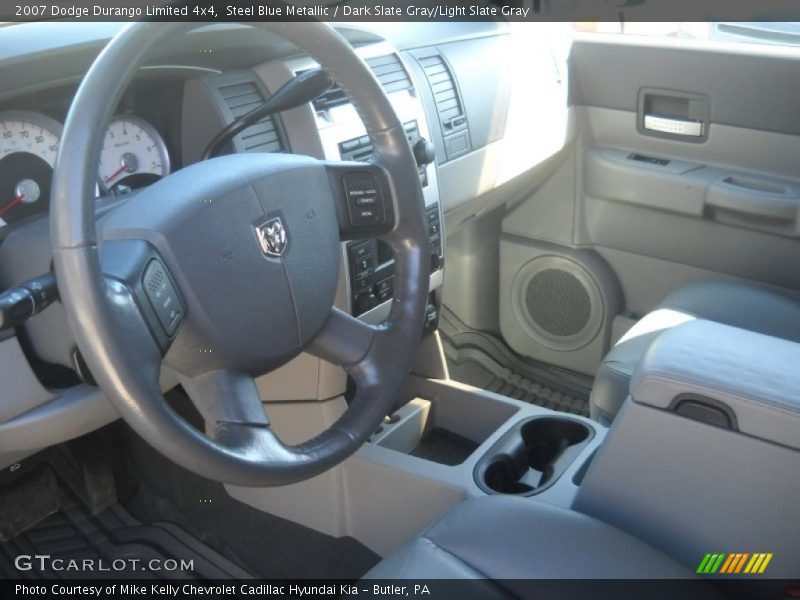 Steel Blue Metallic / Dark Slate Gray/Light Slate Gray 2007 Dodge Durango Limited 4x4