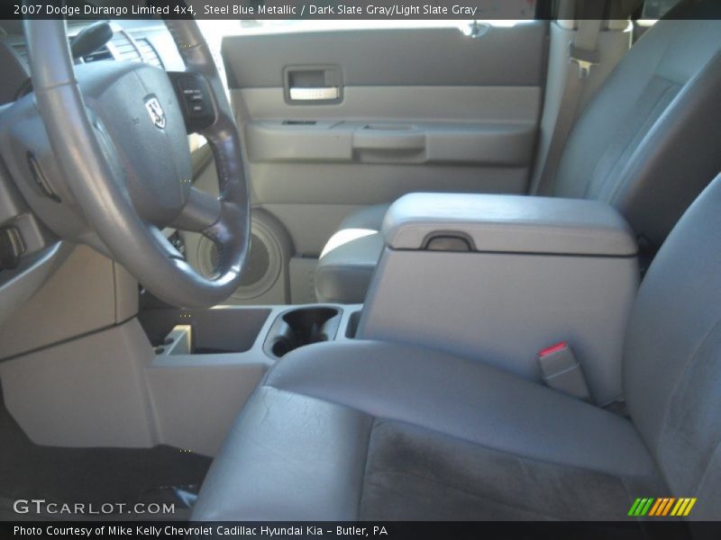 Steel Blue Metallic / Dark Slate Gray/Light Slate Gray 2007 Dodge Durango Limited 4x4